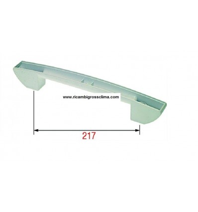 WHITE HANDLE 300 mm FOR REFRIGERATED display case