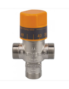 R00378 RIVER Thermostatic mixing valve ø 1/2"M