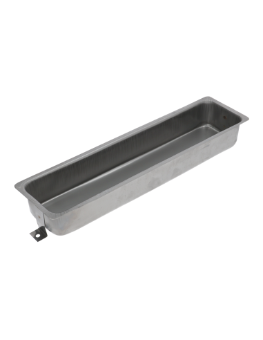 501X22 INFRICO Stainless steel drip tray 364x60x95 mm