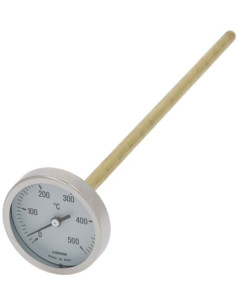 Thermomètre ø 63,6 mm 0-500°