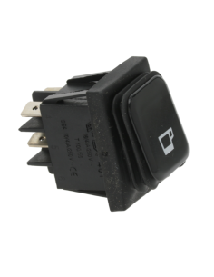 Interruptor Bipolar Negro 16A 250V