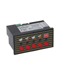 Panel de control de 5 botones