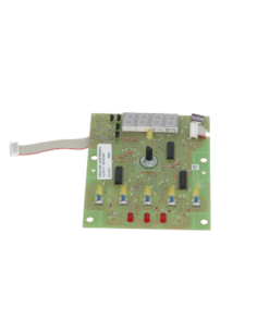 Placa electrónica con pines de 132x110 mm