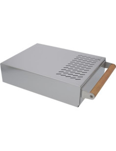 Cajón para posos de café de acero inoxidable Baristapro