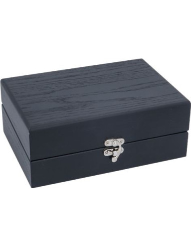 Caja de madera de 6 compartimentos. El concepto de arte de JOEFREX.