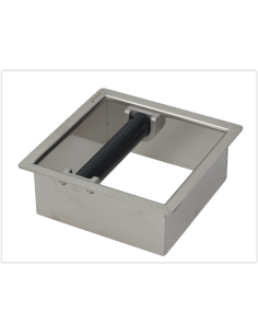 Cajón empotrable de acero inoxidable para posos de café JOEFREX CONCEPT-ART 2