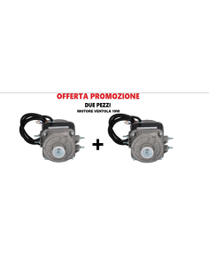 Kit de dos piezas de motor de ventilador de refrigerador de 10 W
