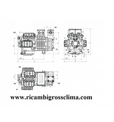 COMPRESSEUR Semi-hermétique FRASCOLD W40-142Y 40HP 2