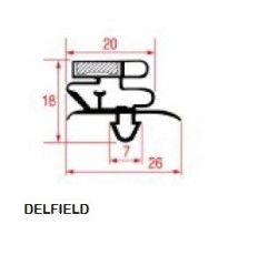 Juntas de refrigeradores DELFIELD